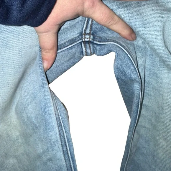 Carly Jeans Brooke Slim Straight Leg Jeans women’s sz 7 Light Wash stretch nwt - Picture 7 of 16